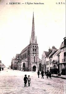 Nemours - Eglise Saint-Jean - 1907